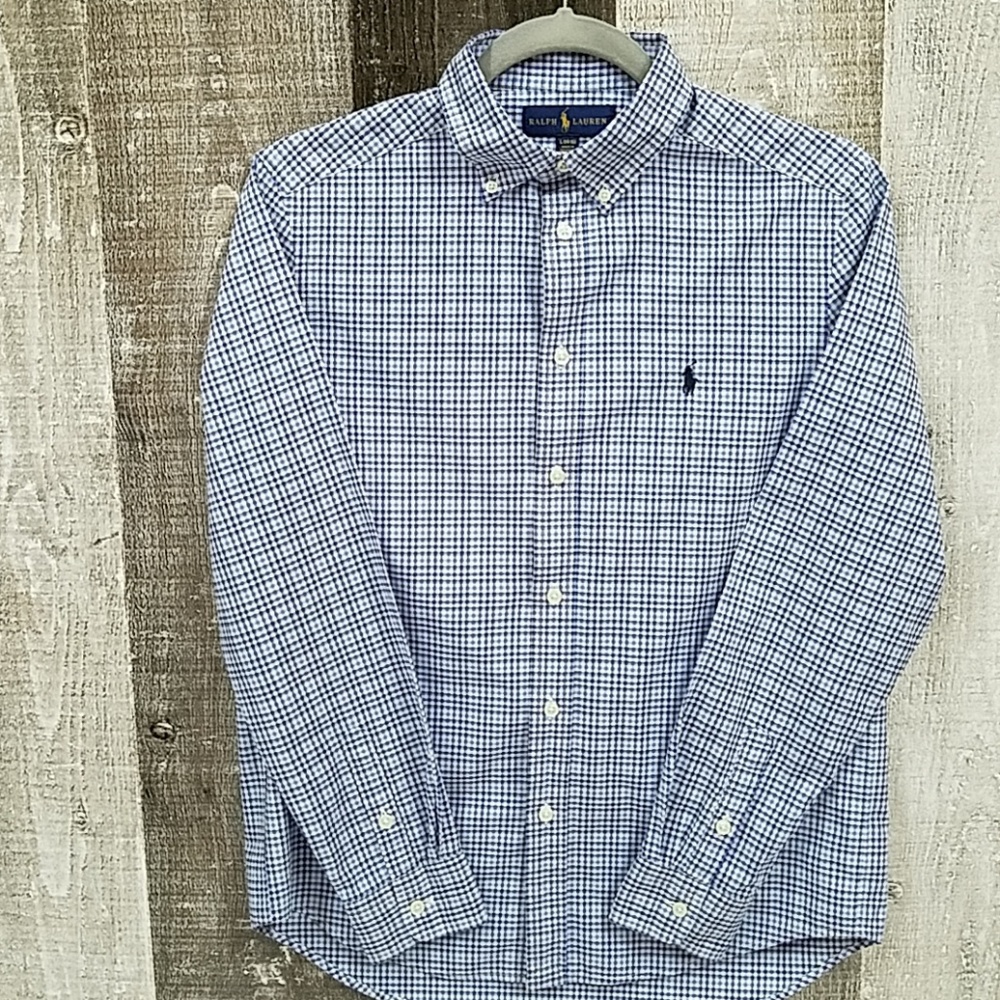 EUC Ralph Lauren Shirt L 14-16